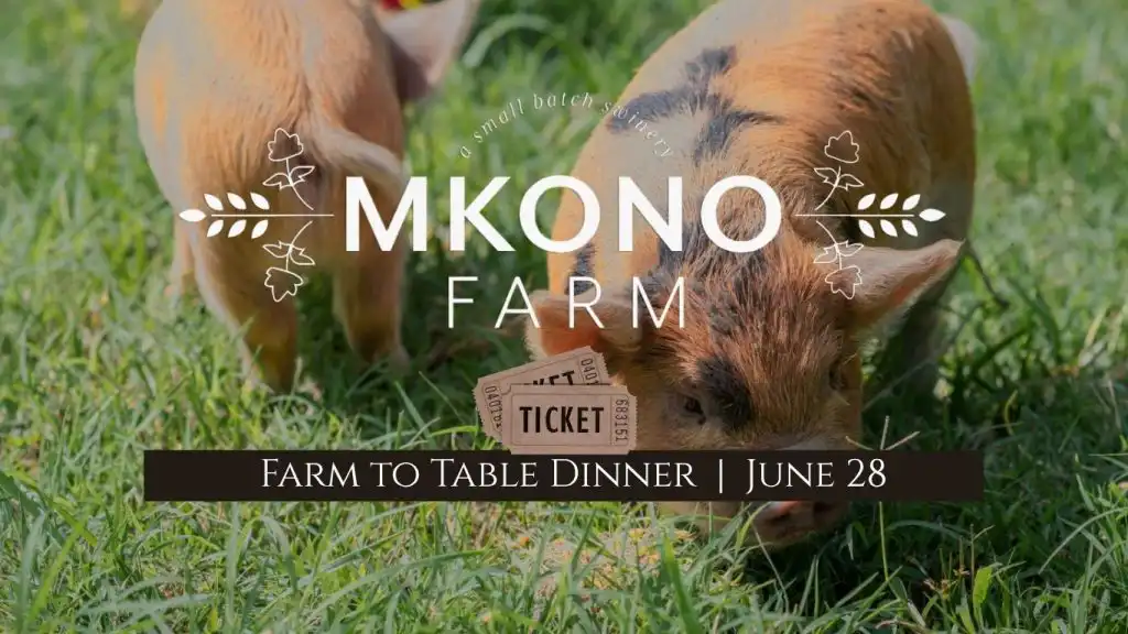MKONO Farm-to-Table Dinner, Farm-to-Table Dinner Indiana