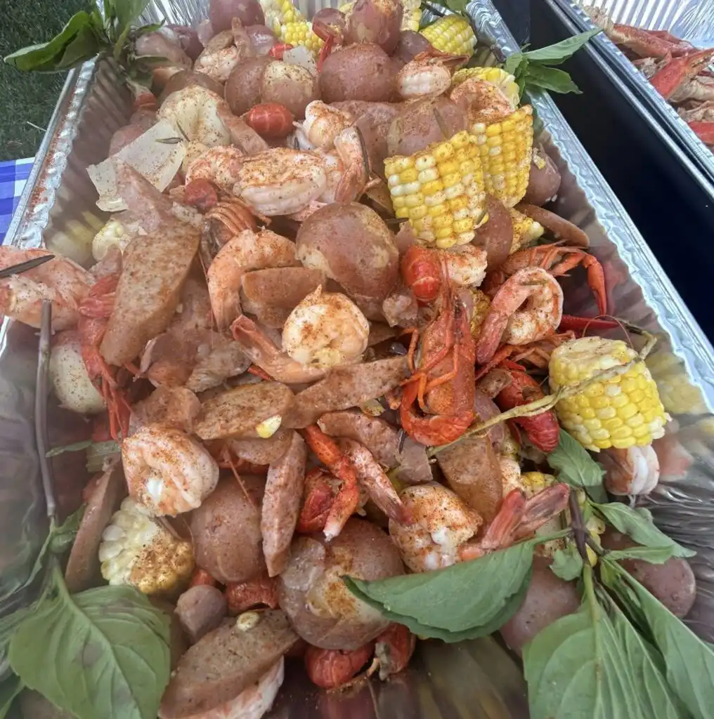 Seafood is the best graduation party dish! 