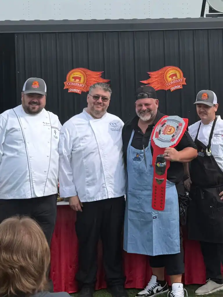Chef Chefski recognized at Indiana State Fair Food Fight competition awards ceremony