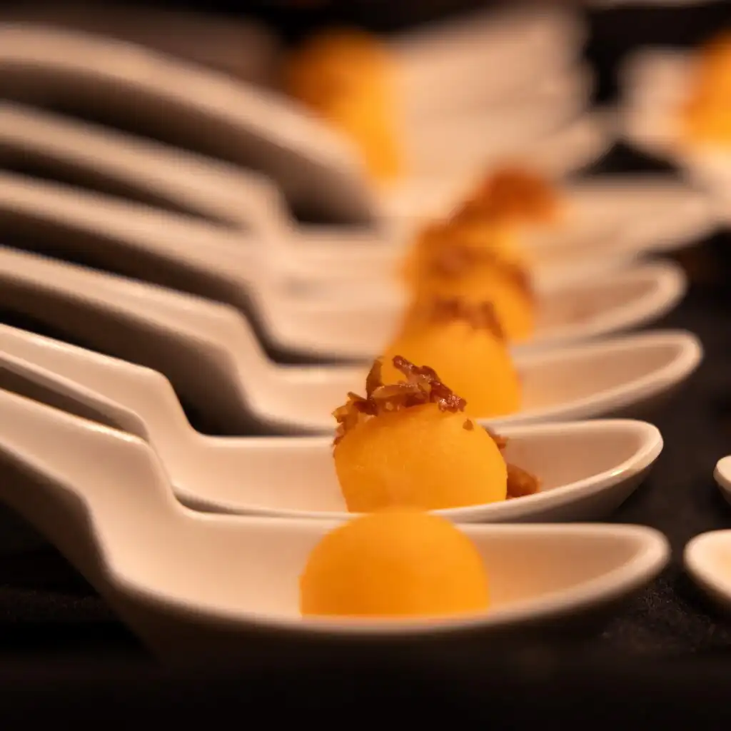 Chef-prepared gourmet appetizers for a birthday cocktail party by Chefski