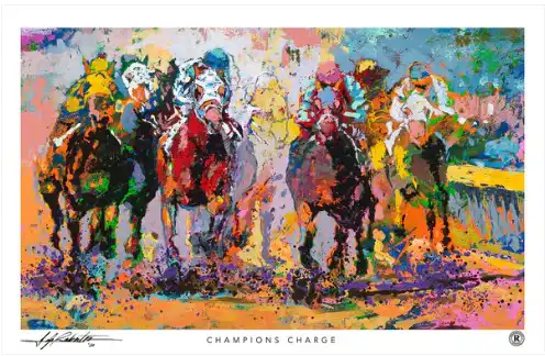 Tyler Robertson Kentucky Derby equestrian artwork inspiration for catering Indianapolis